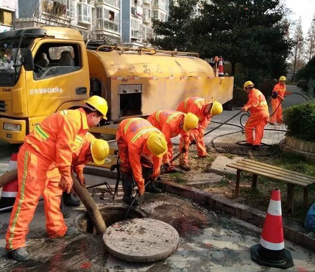 张北市政管道清淤