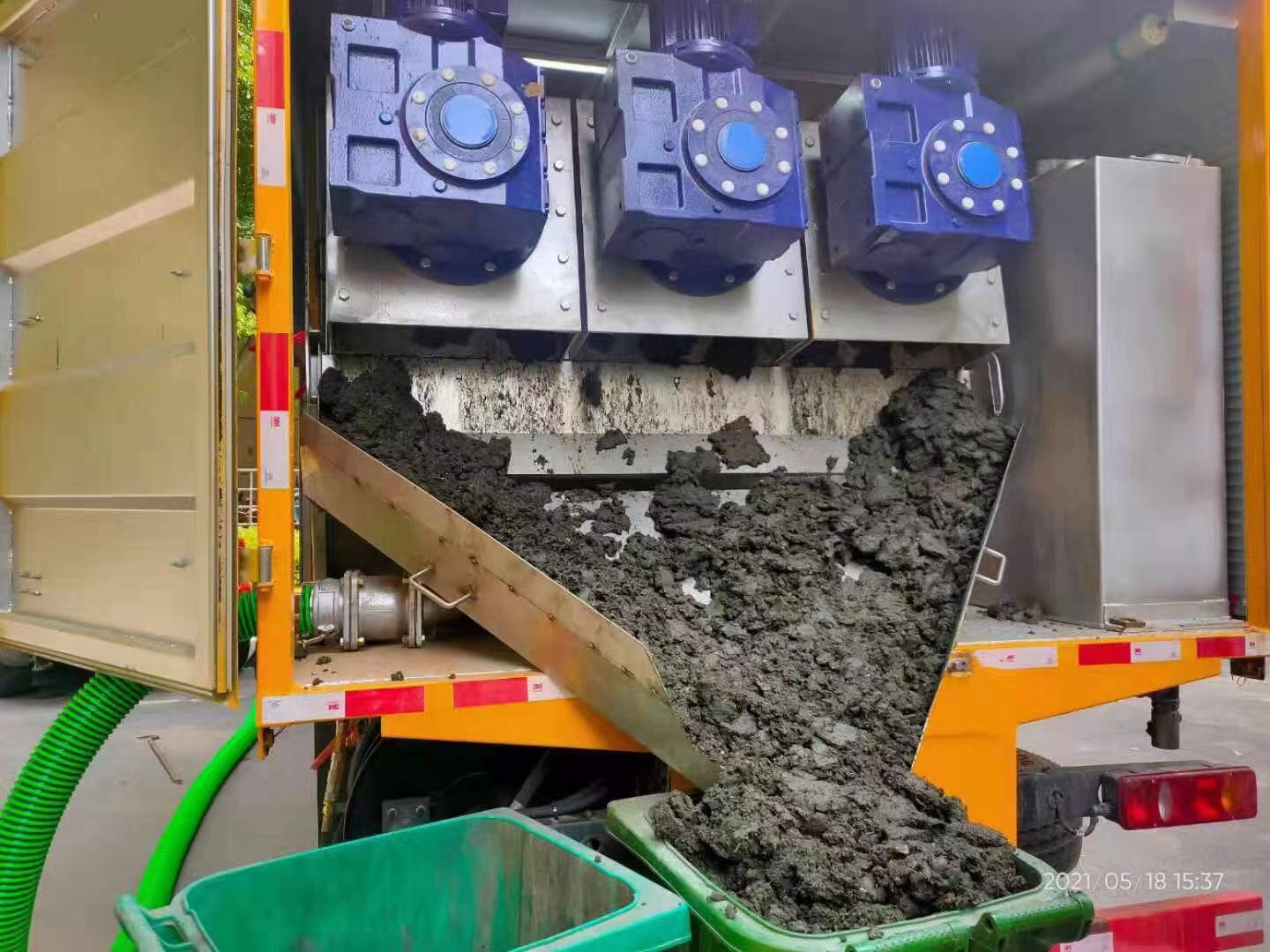 张北化粪池清掏城市维护站-泥浆净化干湿分离处理